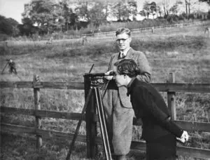 Practical Surveying, teaching a student 1937