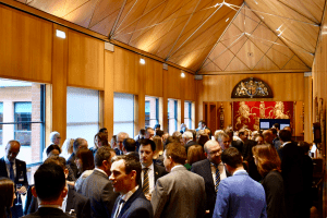 The guests at Haberdashers' Hall